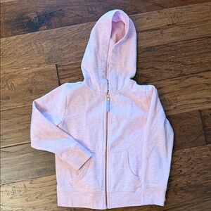 Crewcuts Light Pink Zip-Up Hoodie for Kids